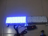 Lampa stroboscopica 96 LED Rosu-Albastru Set 2 buc