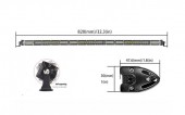 Ledbar 78cm 270w ultra slim 12-24V, Combinată - Proiector și Spot