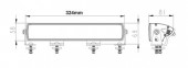 Ledbar cu DRL alb/galben 32.4 cm cu LED OSRAM 100W