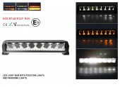 Ledbar cu stroboscop si lumina pozitie 80W 45CM