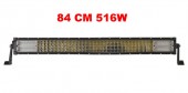 Ledbar LED 7D puternică de 84 cm, 516W