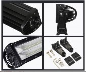 Ledbar LED curbată 7D 105 cm 696W