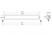 Ledbar LED Vignal 60cm dual color sistem De-Icing