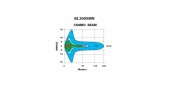 Ledbar lentile BEZEL + lumina laterala 51.4cm BL3005BW