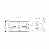 Ledbar Off Road - 40W - 40 SMD LED