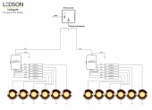 Modul Ledson Indigate pentru semnalizari dinamice