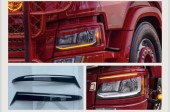 Pleoape pentru faruri SET L+R - SCANIA S/R NG(2016-) 