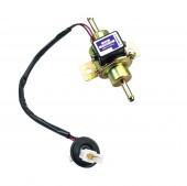 Pompa alimentare electrica universala 12V, L 130mm, 8mm pentru motorina/benzina