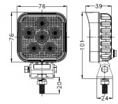 Proiector de lucru 24W 24LED OSRAM