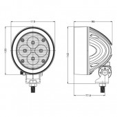 Proiector de lucru 60W LED OSRAM John Deere