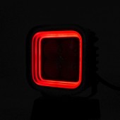 Proiector de lucru cu DRL Galben/Rosu 3 inch