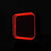Proiector de lucru cu DRL Galben/Rosu 4.2 inch