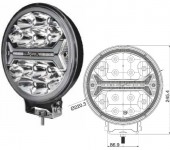 Proiector faza lunga cu DRL DualColor FI22CM Ceray 202401