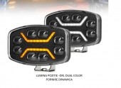 Proiector faza lunga cu DRL DualColor VAELART DINAMIC DARK demmon 