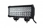 Proiector LED 30 cm 144W, 2 faze, 36 led-uri, 10000 lm, 50000 ore, alimentare 12/24V, negru