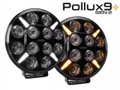 Proiector LED Pollux9+ Gen2 120W pozitie alb galbena/portocalie LEDSON
