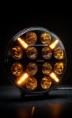 Proiector LED Pollux9+ Gen2 120W pozitie alb galbena/portocalie LEDSON