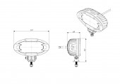 Proiector raptor horpol 48W 2500LM LRD3162