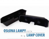 Protectie spate lampa mare 352x106mm,BIG OSLONA Fristom