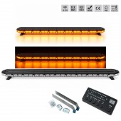 Rampa girofar LED portocalie 135 cm, 138W Omologata 12V/24V