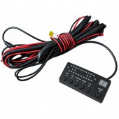 Rampa girofar LED portocalie 135 cm, 138W Omologata 12V/24V