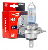 Set 2 bec H4 24V 75/70W LumiTec LIMITED +120% DUO AMIO-04951