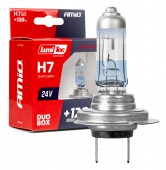 Set 2 bec H7 24V 55W LumiTec LIMITED +120% DUO AMIO-04952