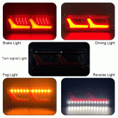 SET 2 LAMPI STOP CU NEON 12V-24V
