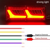 SET 2 LAMPI STOP CU NEON 12V-24V