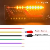 SET 2 LAMPI STOP CU NEON 12V-24V