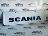 Set 2 presuri in relief alb+negru 18x60 SCANIA
