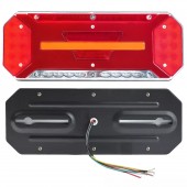 Set 2 stop spate cu led 12v/24v dinamice (34.5x13) 