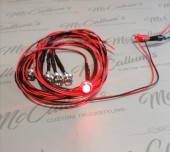 Set 5 minidiode LED 12-24V INTERIOR