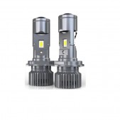 Set becuri LED  H4 X4 12V-24V 80W 12000LM pentru faruri Canbus