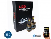Set becuri LED inteligente H7 Dual Color 3500K – 6500K,Bluetooth, CANBUS,70W, 12–24V