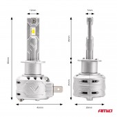 Set becuri LED X2 Series H1 12V AMiO-02970