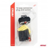 Set conector waterproof 12 PIN 2.2mm AMIO-04352