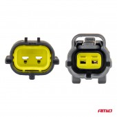 Set conector waterproof 2 PIN 2.2mm AMIO-04346