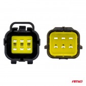 Set conector waterproof 6 PIN 2.2mm AMIO-04349