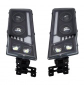 Set faruri cu LED dinamic Volvo FM12/FH12/FM380 + cablaj adaptor
