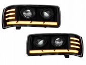 Set Faruri LED DAF XF105  Space Cab / Super Space Cab, 24V, DRL , Startup Effect