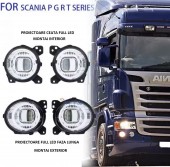 Set Proiectoare faza lunga LED SCANIA 4 P G R T