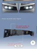  Set Proiectoare LED VOLVO FH4