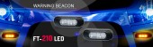 Stroboscop 3 LED-uri Osram Fristom Galben 12v-24v FT-210Z