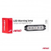 Stroboscop 6 LED galben grila 03930