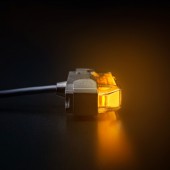 Stroboscop LED Portocaliu Firefly See Me Strands