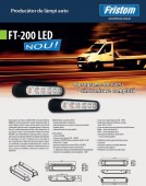 Stroboscop 6 LED-uri Osram Fristom 12v-24v FT-200