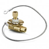 Supapă manuală pentru claxoane pneumatice de camion